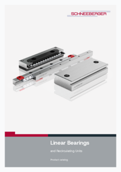 Linear bearings - Product catalog Linear bearings - Product catalog