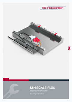 MINISCALE PLUS mounting instruction MINISCALE PLUS mounting instruction