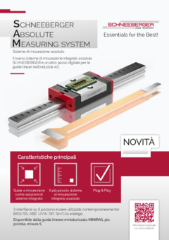 Sistema di misurazione integrato assoluto SCHNEEBERGER